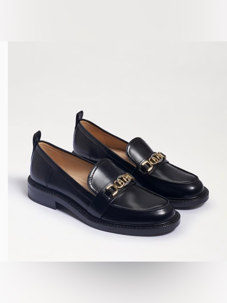 Sam Edelmann Christy Black Patent Leather Loafer - 7